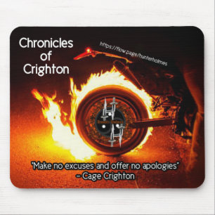 Motto de Cage - Hunter Holmes CoC Mousepad