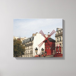 Moulin Rouge! Paris, França, fotografia, canvas