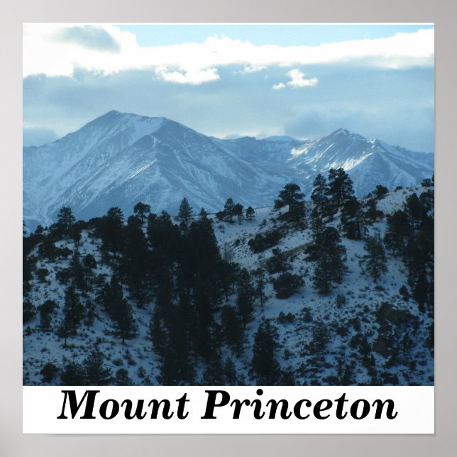 Mount Princeton Poster (Frente)