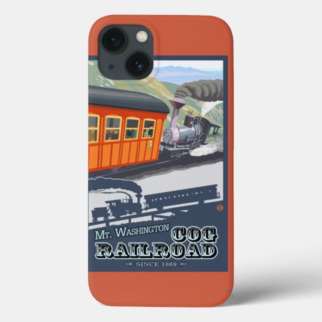 Mount Washington, New HampshireCog Railroad (Verso)