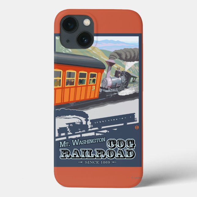 Mount Washington, New HampshireCog Railroad (Verso)