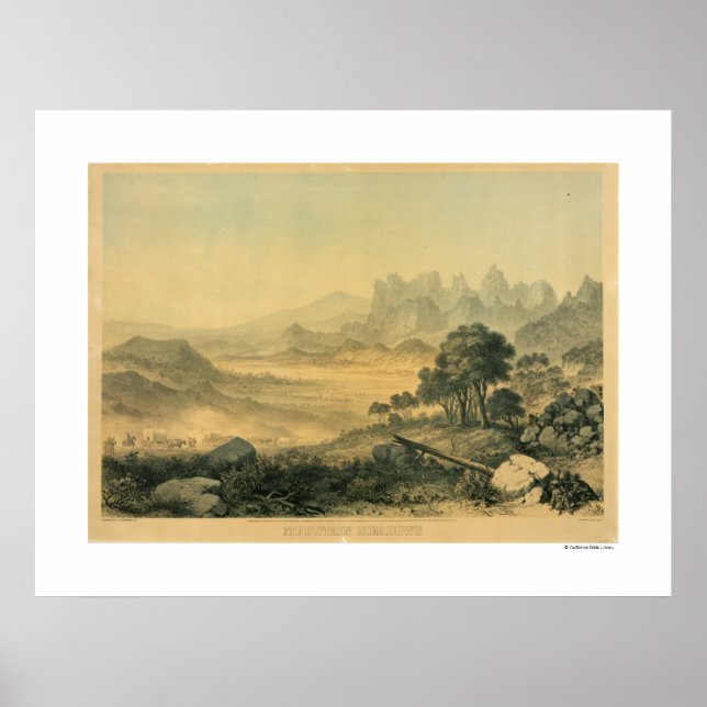 Mountain Meadows, Utah Poster (Frente)