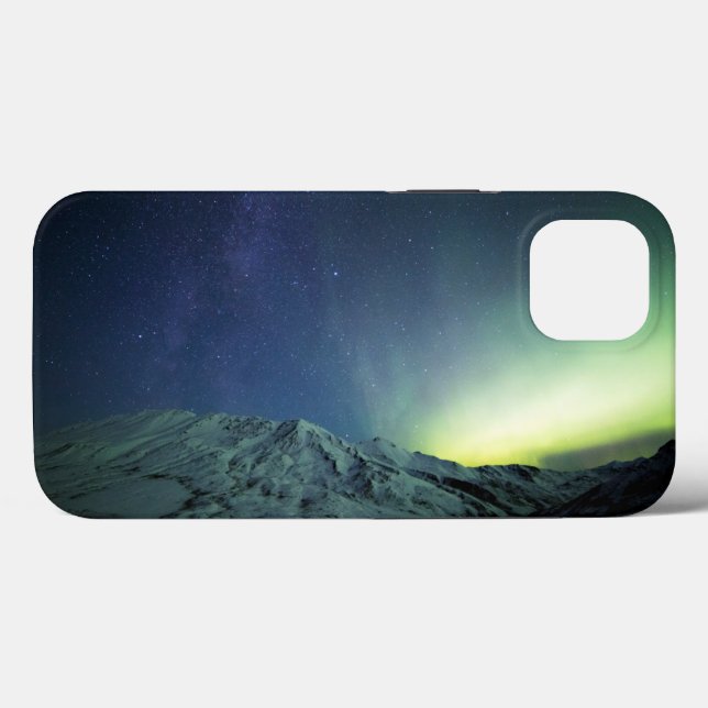 Mountains | Aurora Borealis & Milky Way Alaska (Verso (horizontal))
