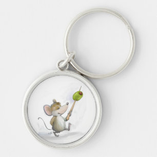 Mouse Feliz com chaveiro