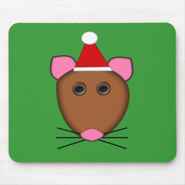Mouse Mousepad Feliz de Natal (Frente)