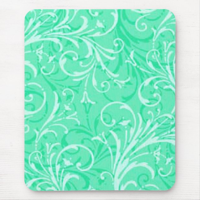Mouse Ornamental Mouse Pad Verde (Frente)