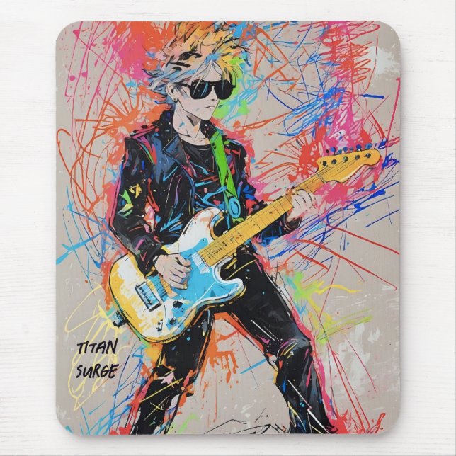 mouse pad abstrato anime (Frente)