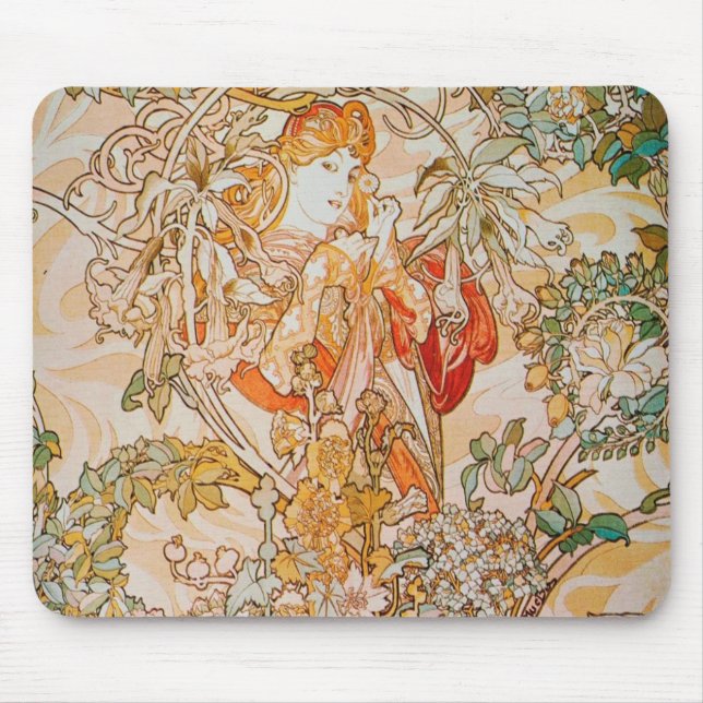 Mouse Pad Art Nouveau (Frente)