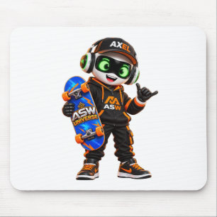 Mouse Pad - Axel Cyber Skater - ASW Universo