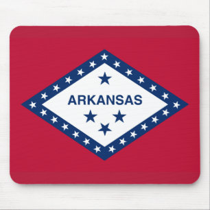 Mouse Pad Bandeira do Arkansas