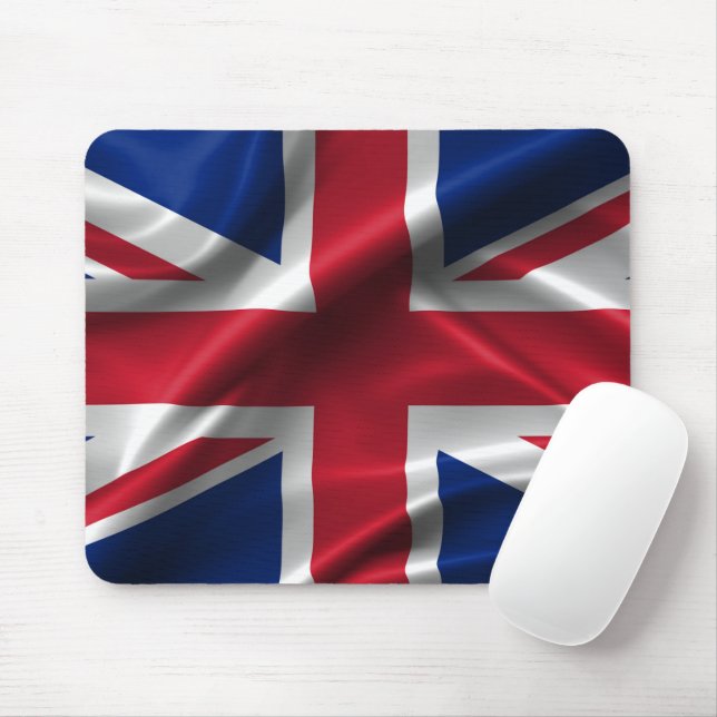 Mouse Pad - Bandeira do Reino Unido (Com mouse)