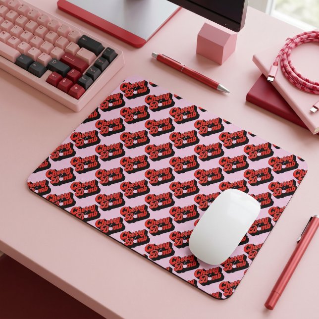 Mouse Pad Cereja Explosiva (Criador carregado)