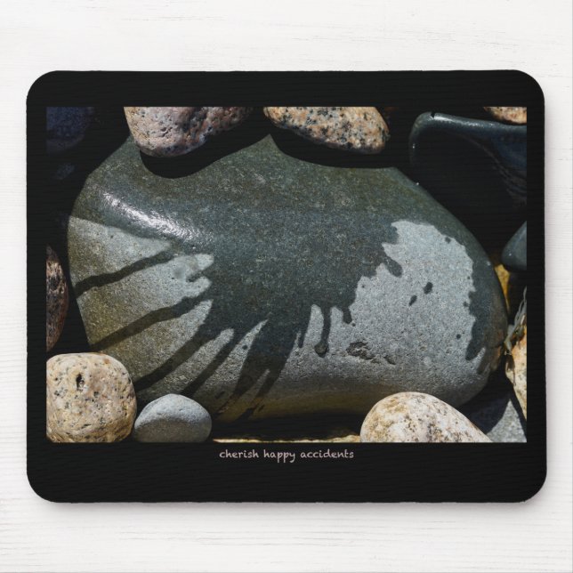 mouse pad "cherish Happy Acidentes" (Frente)