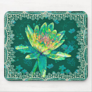 Mouse Pad com água criadora Lily