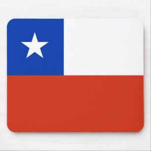 Mouse pad com Bandeira do Chile
