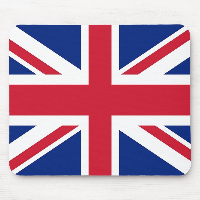 Mouse pad com bandeira do Reino Unido (Frente)