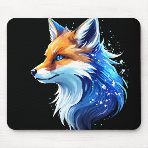 Mouse pad com design de lobo