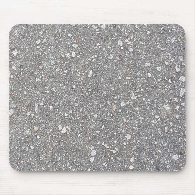 Mouse Pad com Design manchada por Cinza (Frente)