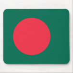 Mouse pad com Flag of Bangladesh<br><div class="desc">Adicione um toque do orgulho de Bangladesh ao seu espaço de trabalho com nossa almofada de mouse exclusiva com a bandeira de Bangladesh! Feito com muita atenção aos detalhes, este mouse pad é mais do que apenas um acessório funcional; é uma celebração do patrimônio e orgulho cultural do Bangladesh. O...</div>