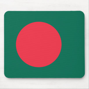 Mouse pad com Flag of Bangladesh