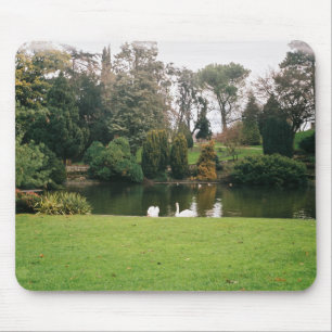 Mouse pad com paisagem