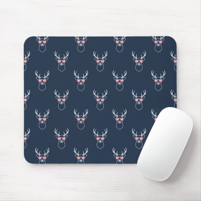 Mouse Pad com Silhueta de Veado (Com mouse)