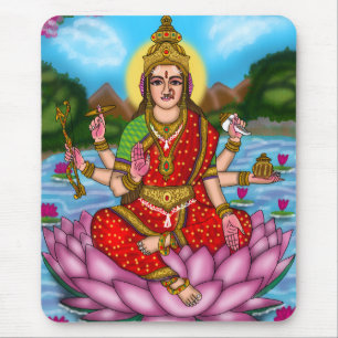 Mouse Pad da Deusa Lakshmi