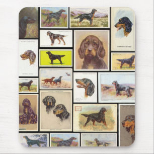 Mouse Pad de Cartões de Cigarro Vintage Gordon Set