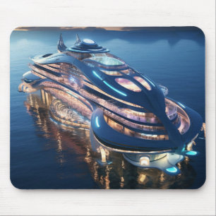Mouse Pad de Conceito de Navio de Cruzeiro