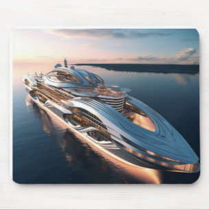 Mouse Pad de Conceito de Navio de Cruzeiro