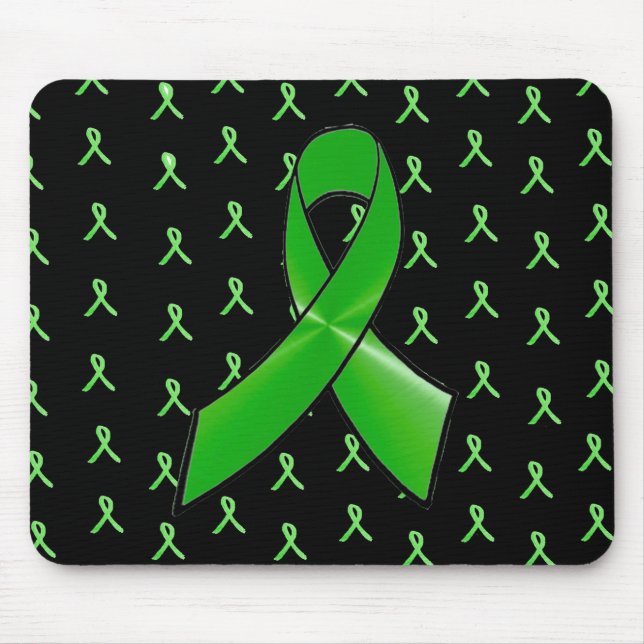 Mouse Pad de Conscientização da Doença de Lyme com (Frente)