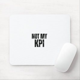 Mouse Pad de Escritório com Tipografia Angustiada