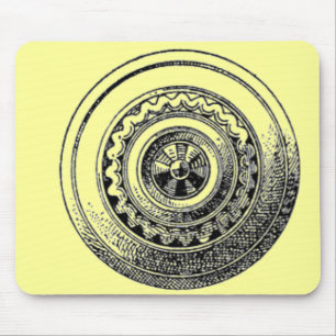Mouse Pad de Escudos Medievais