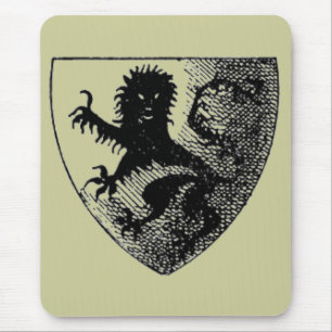 Mouse Pad de Escudos Medievais