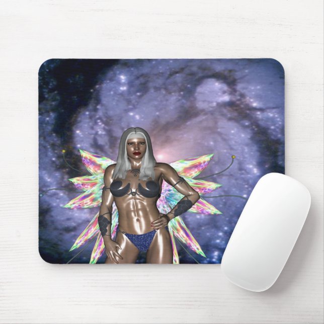 Mouse pad de fada cósmica (Com mouse)