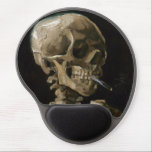 Mouse Pad De Gel Crânio com cigarro queimado Vincent van Gogh Art<br><div class="desc">Vincent van Gogh (neerlandês, 1853-1890) Skull of a Skeleton with Burning Cigarette, 1885-86, Oil on canvas Unframed: 32 cm × 24, 5 cm (13 pol. × 9, 6 pol.) Trabalhos preparatórios de Vincent van Gogh. Essa pequena pintura faz parte da coleção permanente do Museu Van Gogh, em Amsterdã. Foi pintado...</div>