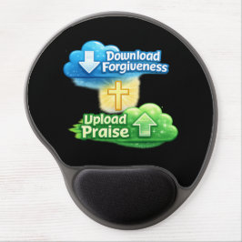 Mouse Pad De Gel Download Forgiveness Upload Praise - Christian