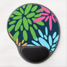 Flores Coloridas de Fogos de Artifício abstrato Ge