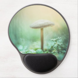Mouse Pad De Gel Foto da natureza do cogumelo entonado