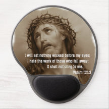 Jesus coroou com espinhos Mousepad