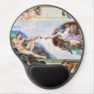 Mouse Pad De Gel Michelangelo - Criação de Adão, Capela Sistina