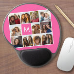 Mouse Pad De Gel Monograma Personalizado de Colagem de Fotos do Ins<br><div class="desc">Use até 11 fotos quadradas ou selecione fotos telefônicas para criar um presente exclusivo e pessoal. Ou você pode ficar com o filhote hipster e fazer uma moda. Se precisar ajustar as fotos,  clique na ferramenta personalizar para fazer alterações.</div>