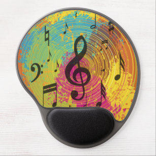 Mousepads Notas Musicais | Zazzle.com.br
