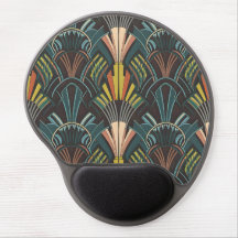 Padrão Art Deco Gel Mousepad | d.jemmes