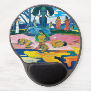 Mouse Pad De Gel Paul Gauguin Day of God (Mahana no atua) Art