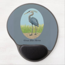 Placa do mouse azul Heron Gel do excelente