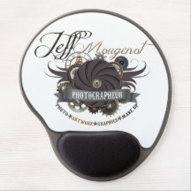 Tapis de souris logo Jeff Mougenot