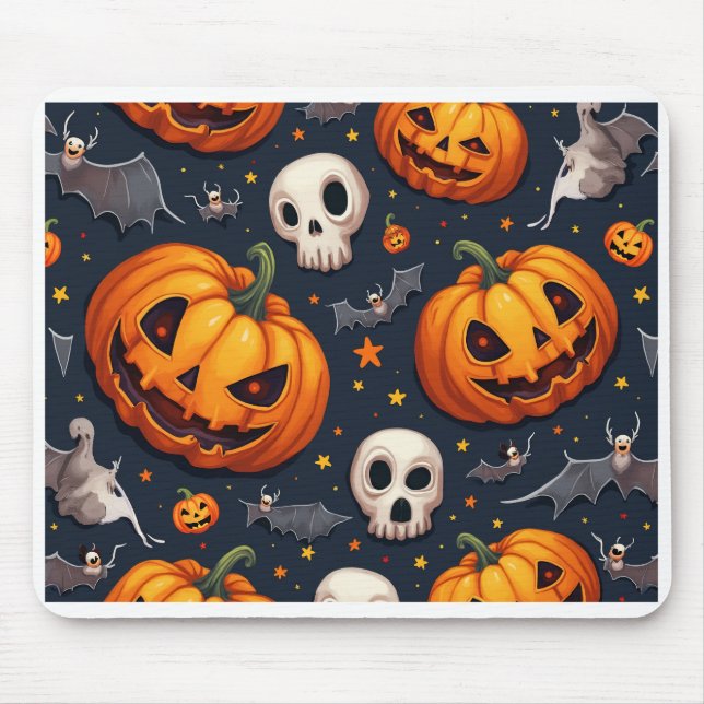 mouse pad de halloween (Frente)