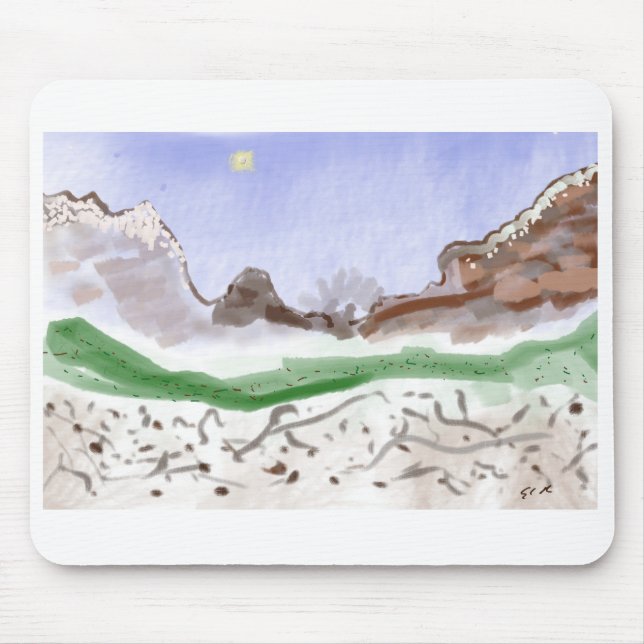 Mouse Pad de Mistura Invernal (Frente)