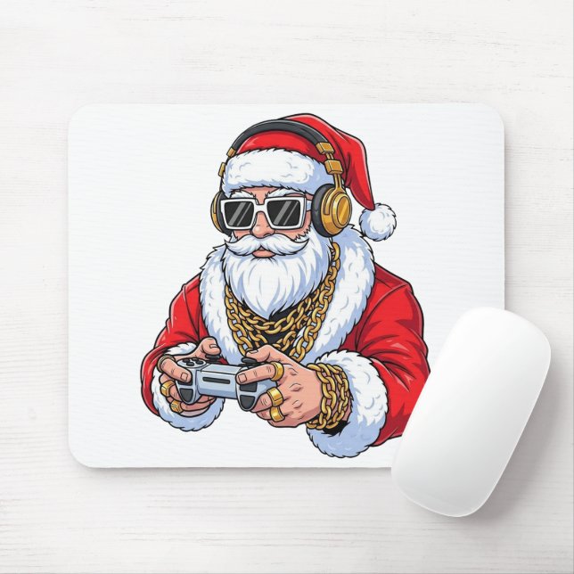 Mouse Pad de Natal (Com mouse)